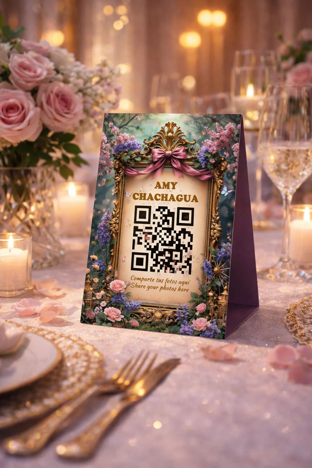 Table Tent QR